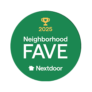 nextdoor fave 2025 sticker