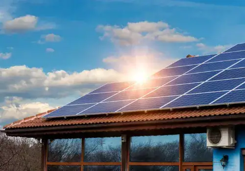 Solar Panel Companies Peoria IL solar panel on a red roof picture id939799722.jpg