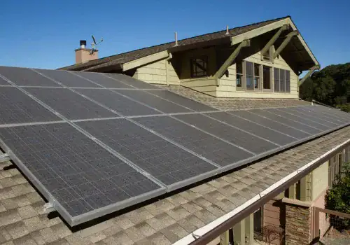 solar panels on roof of house picture id1091049876.jpg