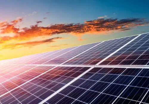 solar power panels and natural landscape in sunny summerchina picture id1288630738.jpg