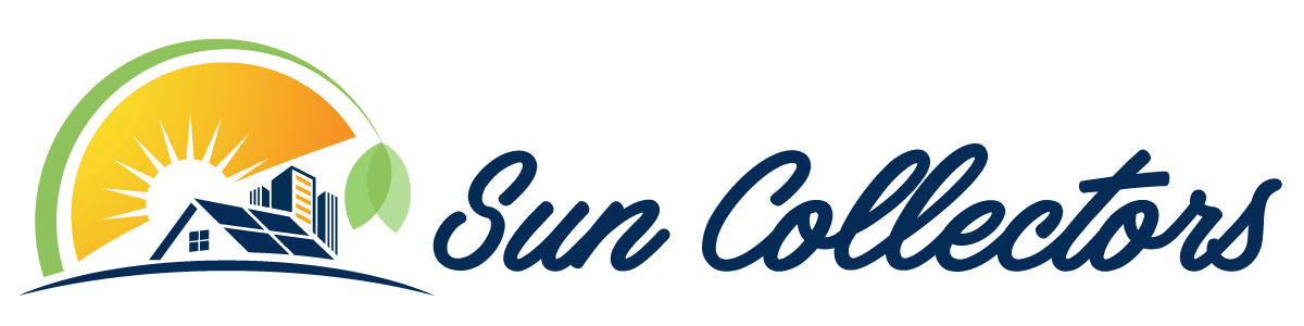 sun collectors logos 4 to 1 logo & name